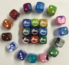 ARG Logo/Website Die -  Dice (Random Color)